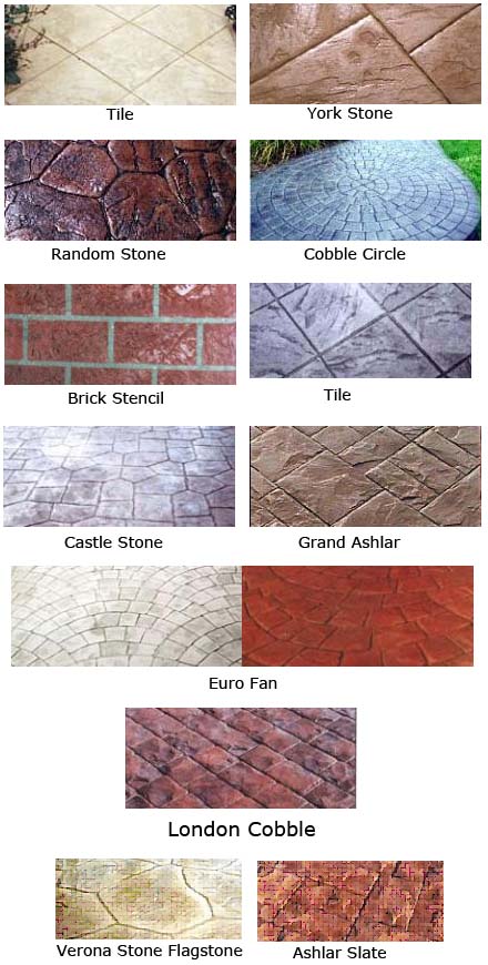 Stamped Concrete Patterns