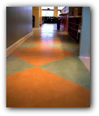 Concrete Acid Stain Floor